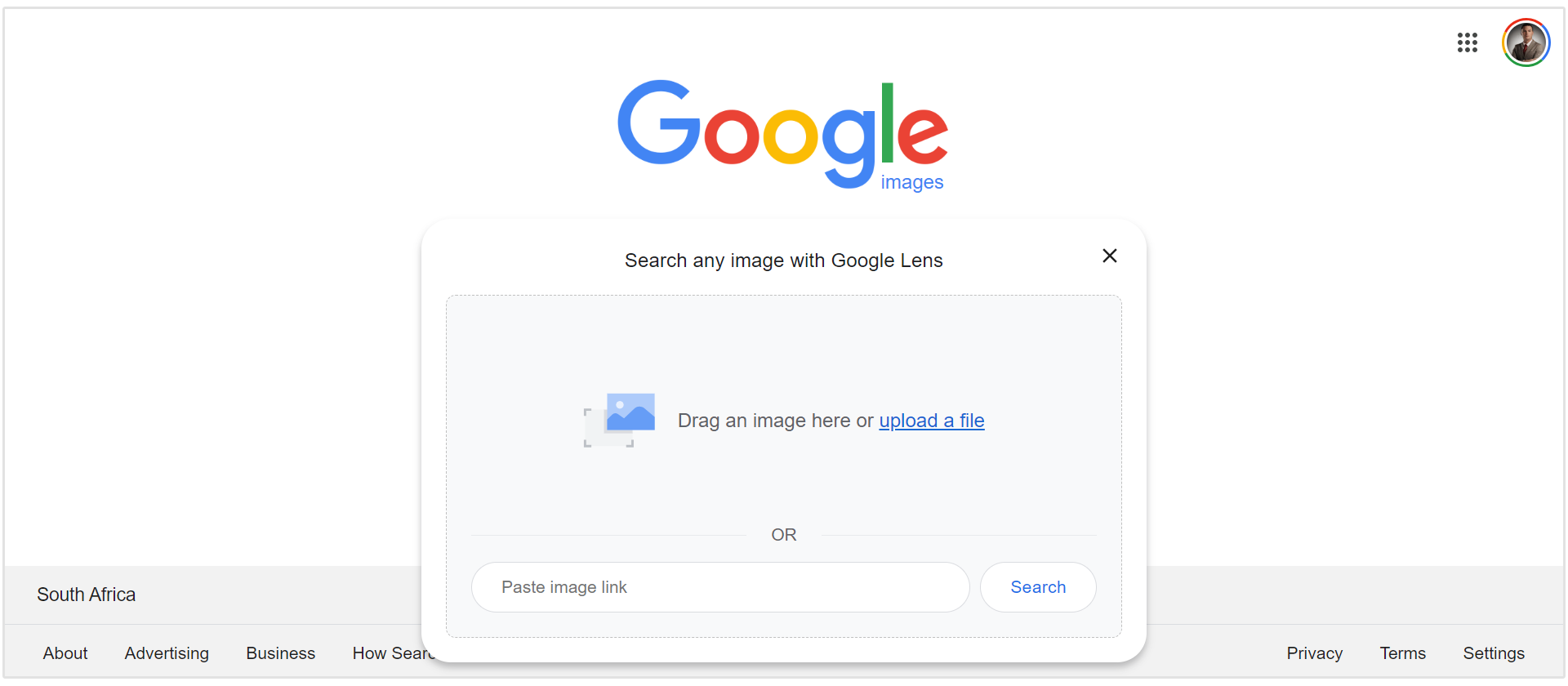 google reverse image search